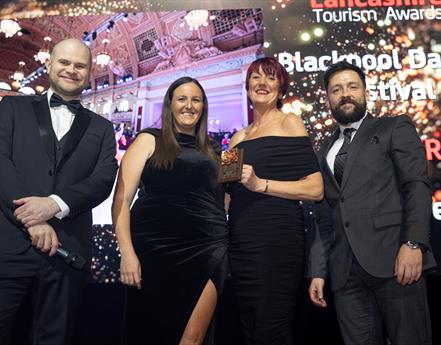 Blackpool Dance Festival crowned 'Large Event of the year' at Lancashire Tourism Awards