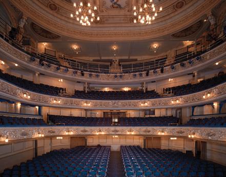 Interior of the Grand Theatre Blackpool