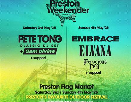 Ibiza-Inspired beats and brit-pop indie rock to headline this year's Preston Weekend