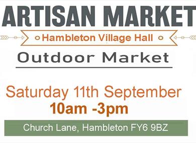 Artisan Market - Hambleton Village Hall