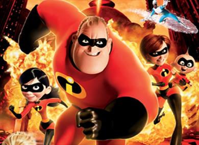 Drive- In Movie Experience -The Incredibles