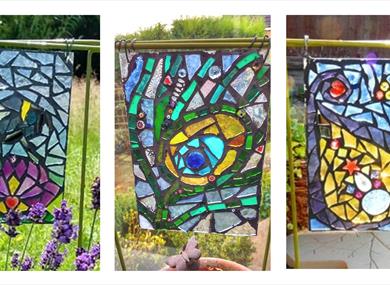 Garden Sun Catcher Mosaic Class