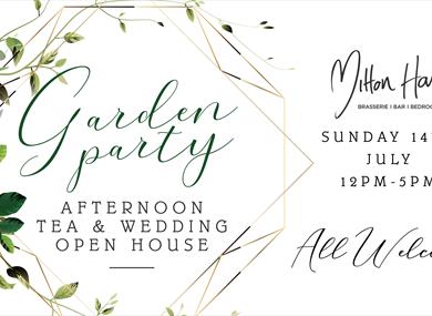 Garden Party and Wedding Open House