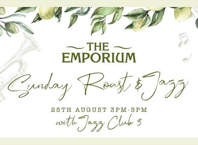 Sunday Roast & Jazz with Jazz Club 3