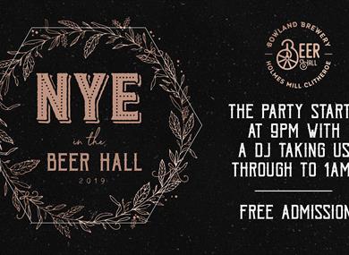 NYE at Bowland Beer Hall