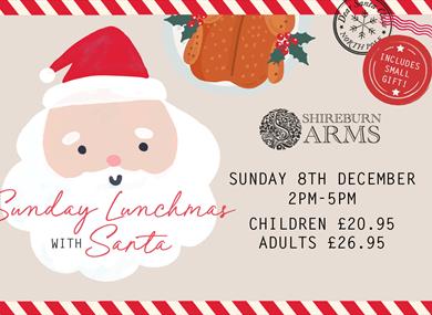Lunchmas with Santa at The Shireburn Arms