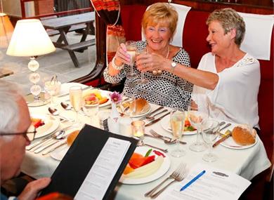 Dining with Distinction at East Lancashire Railway