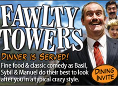 Fawlty Towers Comedy Dinner Show Lytham 21/05/2022