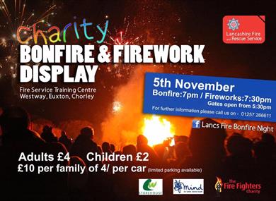 Charity Bonfire and Firework Display