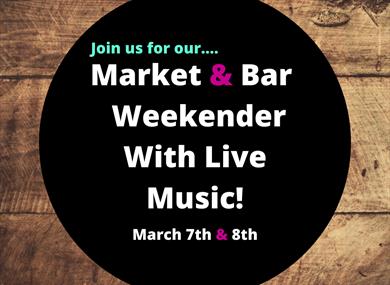 Market Day & Bar At Salvage House in Whalley