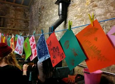 Family Printmaking Workshop