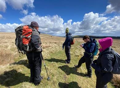 Women only map and compass day