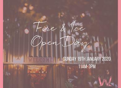 Fire and Ice Wedding Open Day