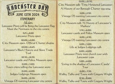 Lancaster Day Celebrations