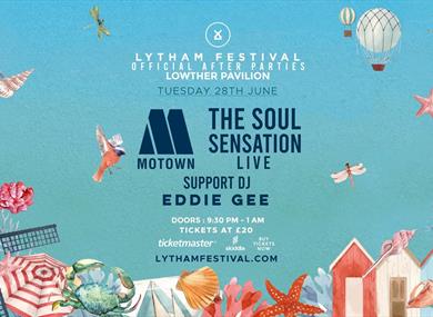 Lytham Festival Official After Parties – The Soul Sensation Live