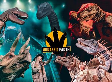 Jurassic Earth Dinosaur Theatre Show - Blackpool Opera House Winter Gardens -Sunday 4th September 22
