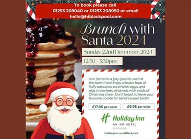 Brunch with Santa at Holiday Inn Blackpool