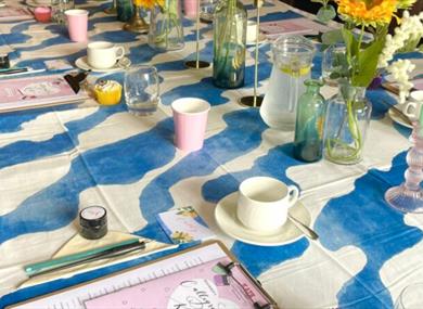 Calligraphy Workshop at Mitton Hall