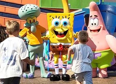 SpongeBob Month at Nickelodeon Land
