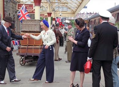 Vintage 1940s Weekend at East Lancashire Railway