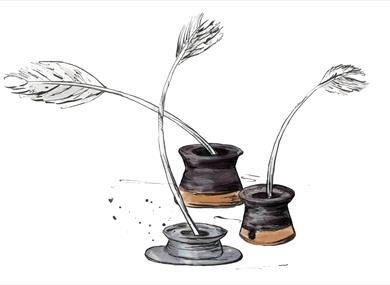 Create with Caroline: Ink drawing & mark making