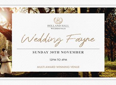 Wedding Fayre at Holland Hall