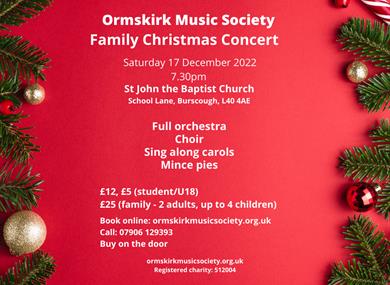 Ormskirk Music Society Family Christmas Concert