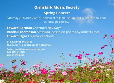 Ormskirk Music Society Spring Concert