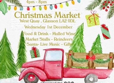 Christmas Artisan Market, Glasson Dock