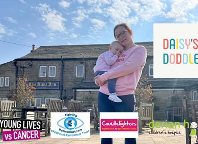 Daisy's Doddle Jubilee Pub Walk at The Alma Inn