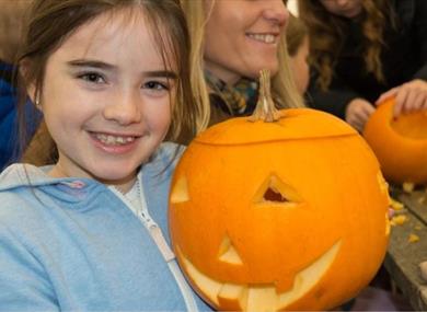 Pumpkin Carving at WWT Martin Mere