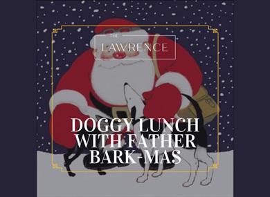 Lunch with Father Bark-mas at The Lawrence