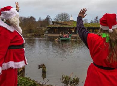 Sail to Santa at WWT Martin Mere