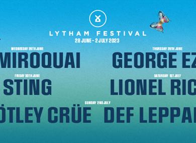 Lytham Festival Poster