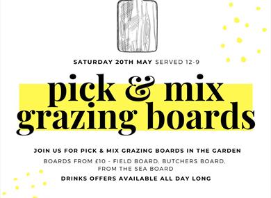 Grazing Boards in the Garden