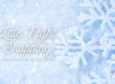 Late night shopping