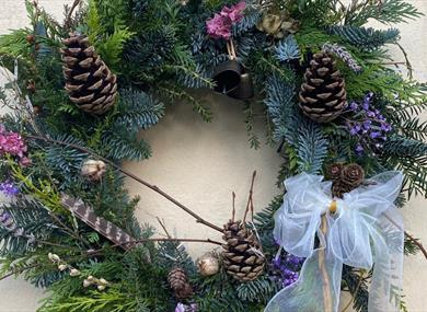 Festive Crafts: Sustainable Christmas Wreath Making