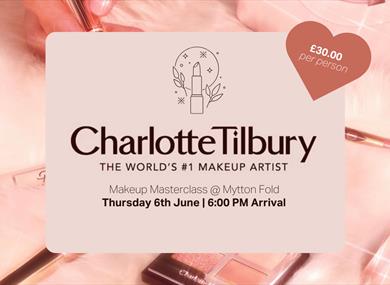 Charlotte Tilbury Masterclass at Mytton Fold