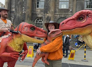 Free Live Dinosaur Show at Fishergate Shopping Centre