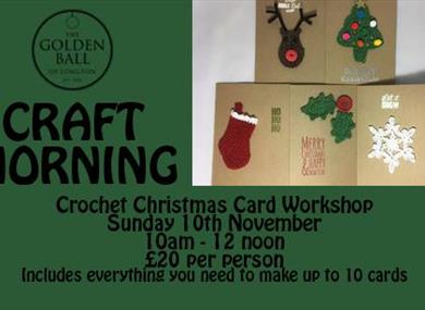 Crochet Christmas Card Workshop
