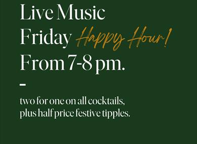 Live Music Fridays Happy Hour