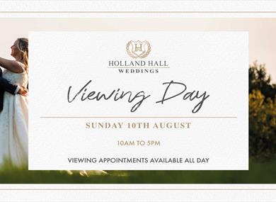 Wedding Viewing Day at Holland Hall