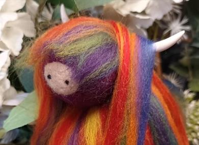 Highland Cow Needle Felt Workshop