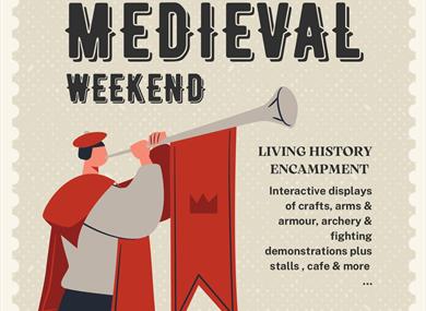Medieval weekend Heskin Hall