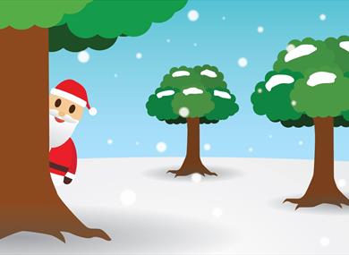 Santa Claus needs your help on the Beacon Country Park Santa Trail