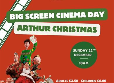 Christmas film with Santa