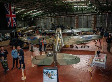Public open days and tours at Spitfire Visitor Centre