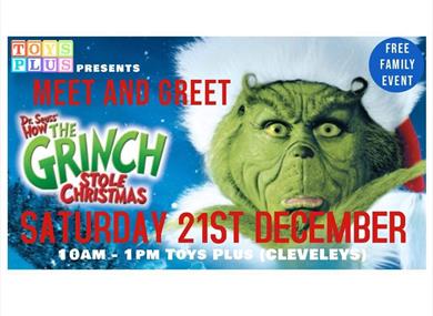 Meet The Grinch Cleveleys Toy Shop