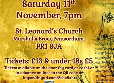 Preston Orpheus Choir - Autumn concert