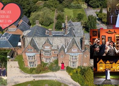Collage of Heskin Hall